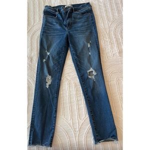 Abercrombie super skinny ultra high rise jeans size 30